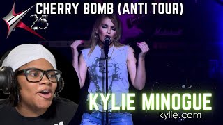 Kylie Minogue Cherry Bomb Anti Tour Reaction kylie cherry music [upl. by Ainedrag597]