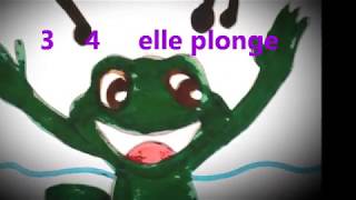 Le printemps de la grenouille comptine les nombres de 1 à 6 Eléa Zalé chanson printemps [upl. by Yoshiko269]