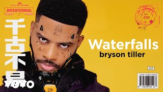 Bryson Tiller  Waterfalls Visualizer [upl. by Anirav]