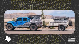 🚀 Koru Badger 35 Overland Trailer Walkthrough  Ultimate OffRoad Adventure Companion 🚀 [upl. by Enidlarej331]