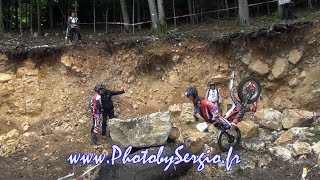 Trial motorbike crash compilation  2016 [upl. by Adnoluy424]