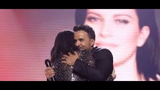 La fuerte respuesta de Luis Fonsi y su esposa Águeda López al ataque contra Puerto Rico en el rally [upl. by Akere802]