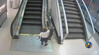 New report shows how boy managed to fall to his death on airport escalator  WSOCTV [upl. by Ehrsam212]