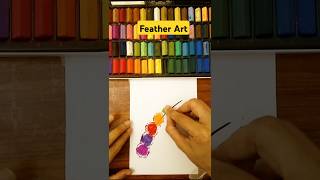 Feather Art trend art trendingreels drawing trending easydrawing trendingshorts foryou [upl. by Aynom262]