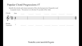 Identify the Popular Chord Progression 7 [upl. by Mayne702]