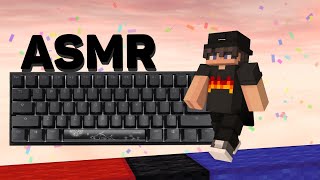 Bedwars ASMR Keyboard amp Mouse Sounds  Hycraft Bedwars [upl. by Jerman982]