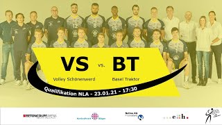 Volley Schönenwerd vs Basel Traktor I Qualifikation NLA 202021 [upl. by Nuhsar281]