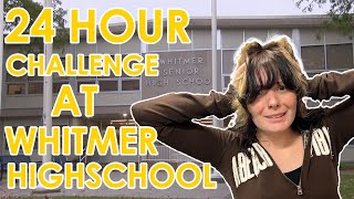 Staying 24 HOURS at WHITMER HIGH SCHOOL [upl. by Boehmer591]