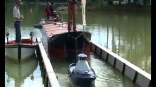 Ship entering a lock with 2 tugs  Port Revel Shiphandling [upl. by Sirob548]