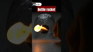 Bottle rocket at homeEthanolFire [upl. by Yesiad]