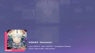 HIBANA Reloaded  Expert Lvl 28 Full Combo [upl. by Suisyola864]