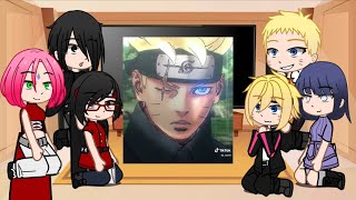 Uzumaki and Uchiha family react to Borusara [upl. by Fenton]