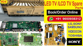 Buy LED LCD TV Smart Tv Spare Parts Online  LCD LED TV Power Supply PCB Supply All Over India [upl. by Ahtebbat]