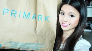 PRIMARK HAUL 2013 [upl. by Corella]