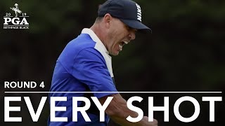 Brooks Koepka  Every Shot from the Final Round of the 2019 PGA Championship at Bethpage Black [upl. by Adah117]