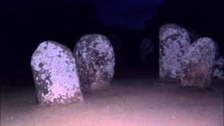 Oct 5 2014 Almendres Cromlech Dolmen visit Portugal [upl. by Delly]