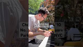 Public Piano  NYC  Chopin Étude Op 10 No 3 3 of 5  62024 pianolessonsonline [upl. by Notlit]