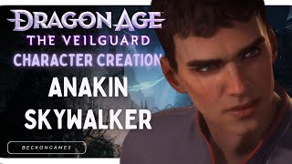 Anakin Skywalker Star Wars  Dragon Age The Veilguard Character Creation [upl. by Naitsirhc]