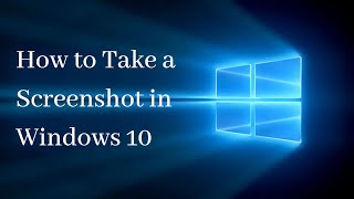 03 Different Ways to Take Screenshots on Windows 10  Screenshot in Windows 10  Learn With Sazzad [upl. by Sirmons]