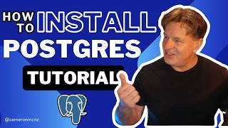 How to Install PostgreSQL on Windows 10 or 11 postgres javascript python tutorial nodejs mysql [upl. by Glanti493]