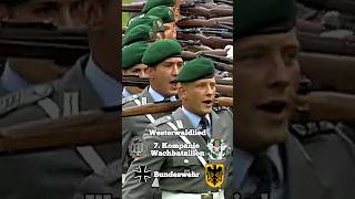 Bundeswehr singt das Westerwaldlied🦅🇩🇪wachbataillon militär soldaten marsch tradition garde [upl. by Evered]