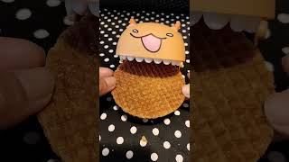 ASMR 🐮 COW DENTIST EATING STROOPWAFEL delicious asmr youtubeshorts video shorts [upl. by Htrap]