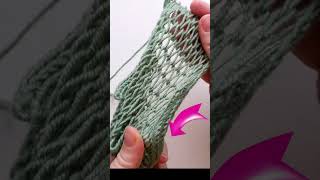 Dieses Strickmuster wird Sie umhauen Schauen Sie bis zum Ende strickzauber knitting [upl. by Celestyna]