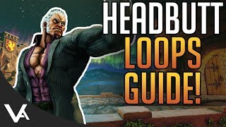 SFV  Urien Headbutt Loop Guide Setups amp Combos For Street Fighter 5 Arcade Edition [upl. by Chapell502]