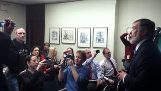 LGBT activists heckle Scott Lively in DC [upl. by Teufert57]