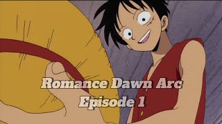 One Piece  Romance Dawn Arc  Episode 1  Full Recap  Luffy vs Alvida Pirates onepiece luffy [upl. by Meurer673]