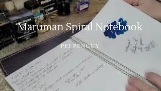 Maruman A5 Spiral Notebook [upl. by Lillywhite891]