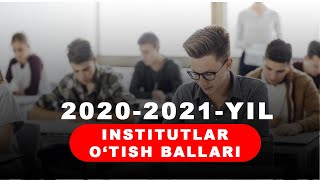 BARCHA OLIY TALIM MUASSASALARIGA KIRISH BALLARI UNIVERSITETGA INSTITUTGA KIRISH BALLARI 2021 [upl. by Campball]