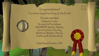 Osrs How I killed Seren Song of the Elves boss Ironman on mobile [upl. by Tnilf]