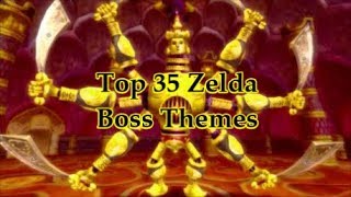 Top 35 Zelda Boss Themes 2018 [upl. by Eimareg]