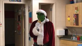 The Grinch invades Woodlawn Elementary [upl. by Saisoj]