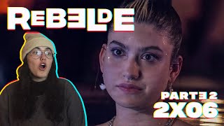 REBELDE 2x06 Vuelta al sol REACCIÓN 22  comentarios [upl. by Idnas211]