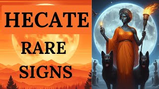 RARE Signs and Symbols of Greek goddess of witchcraft Hecate  Hecate sigil pentacle [upl. by Aniroc759]