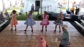 Saguaro Stompers dance Magic Carpet Ride at Tucson Meet Yourself 10424 [upl. by Karlan564]