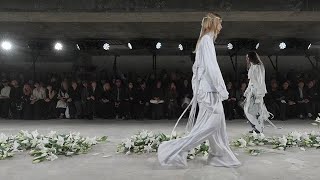 Ann Demeulemeester  Spring Summer 2025  Paris Fashion Week [upl. by Enyar]