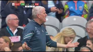 THRILLING FINISH  CORK V LIMERICK  2024 ALL IRELAND HURLING SEMIFINAL [upl. by Rifkin]