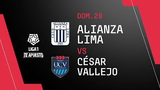 Alianza Lima 21 César Vallejo RESUMEN EXTENDIDO del partido jugado en el Nacional por Liga1 2024 [upl. by Nosnah]