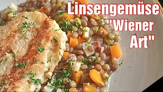 Linsengemüse mit gebratenen Knödel [upl. by Douty]