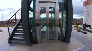 Elevador Vetro Torre Cristal [upl. by Hamehseer]