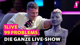 Felix Lobrecht verliebt in eigene STATUE  1LIVE 99 Problems 21 [upl. by Middlesworth]