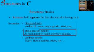 130 Basics of Structures in C [upl. by Notwen]