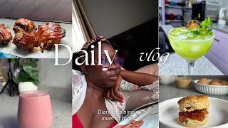 DIARY OF A SINGLE MUN OF THREE  Birthday prep  Cooking and Baking  Plant Mum Vlog [upl. by Ybocaj12]