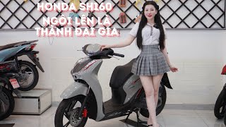 HONDA SH 160i ngồi lên xe là biết đại gia luôn [upl. by Assital]