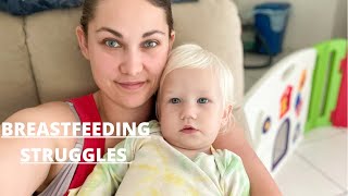 BREASTFEEDING STRUGGLES  Exciting news revealed  Mum of four  Breastfeeding vlog [upl. by Tadeas]