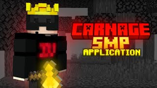 How you can join CARNAGE SMP S1🔥👀 [upl. by Naveb]