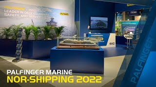 PALFINGER MARINE  NorShipping 2022 [upl. by Yrneh]